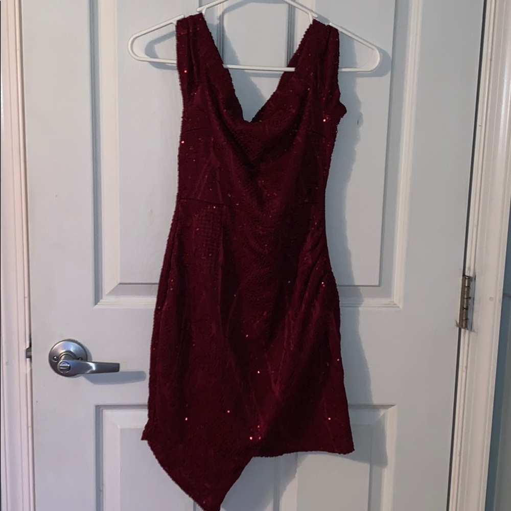 Purple dress
